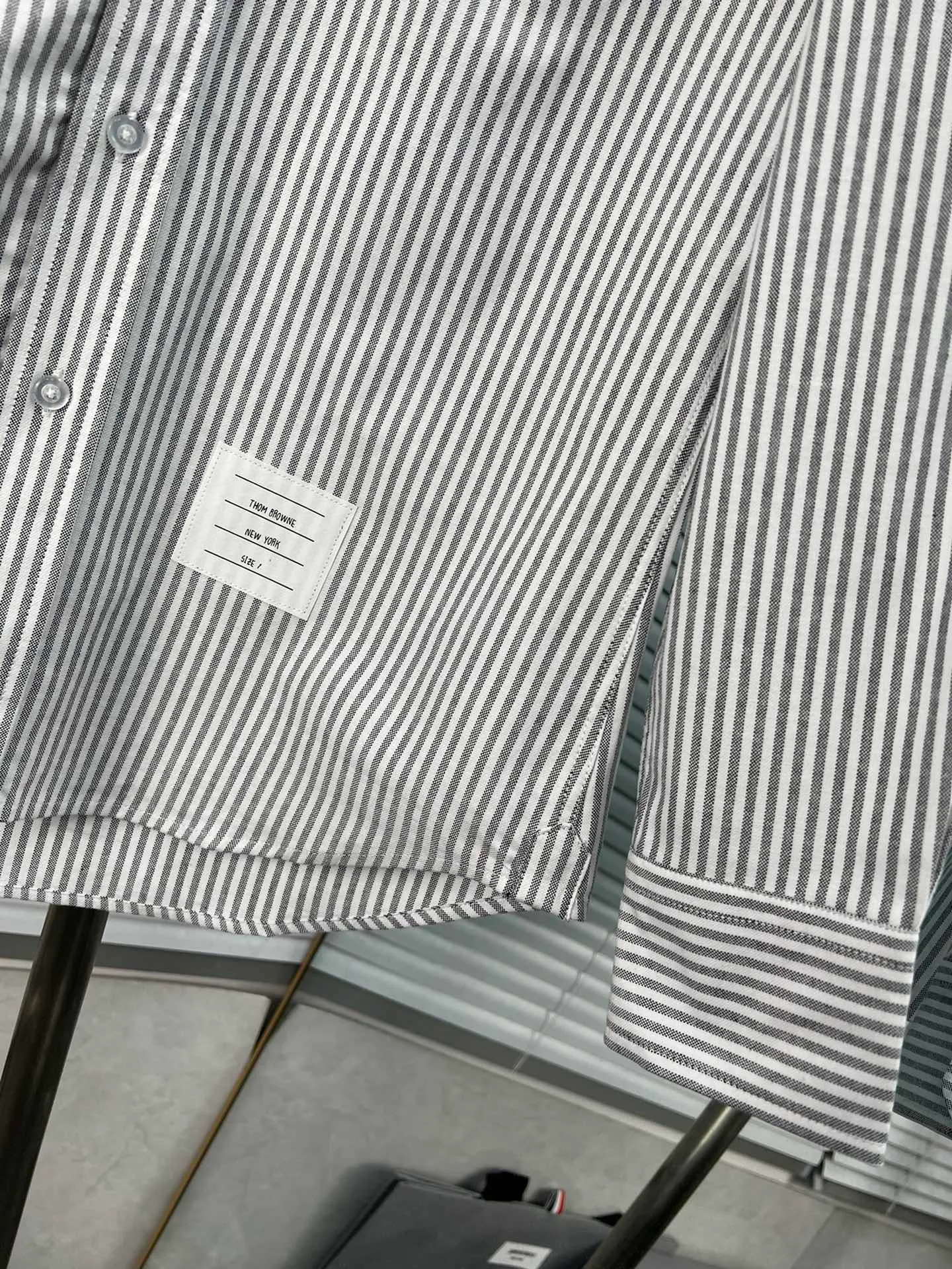 (THOM BROWNE + ） THOM BROWNE . TB Classic + ZP Authentic Same Style TB ：Blue /Gray Size：0/1/2/3/4